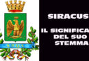 Cosa significa lo stemma di SIRACUSA?
